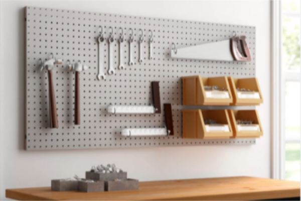 Wat is Metalen web achterwand gereedschapskast accessoires