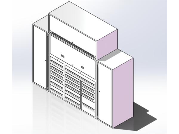 Amerikaanse klantbestellingen aangepaste toolbox: CYJY-ontwerper tekent ontwerp voor productie