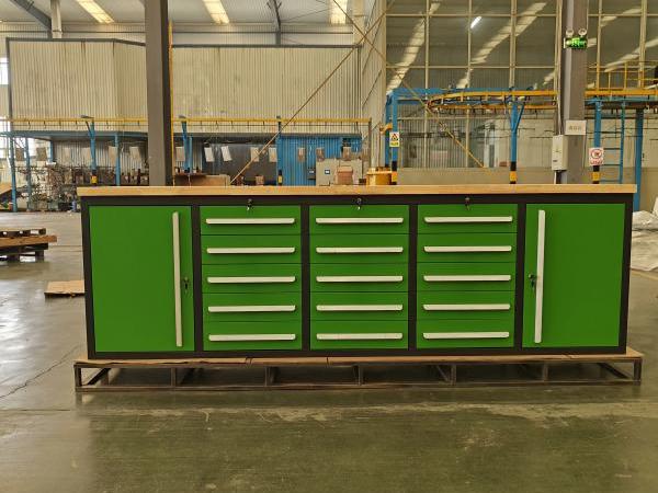 Groene werkbank