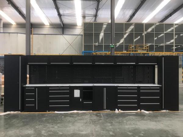 Workshop stalen garagekastcombinatie