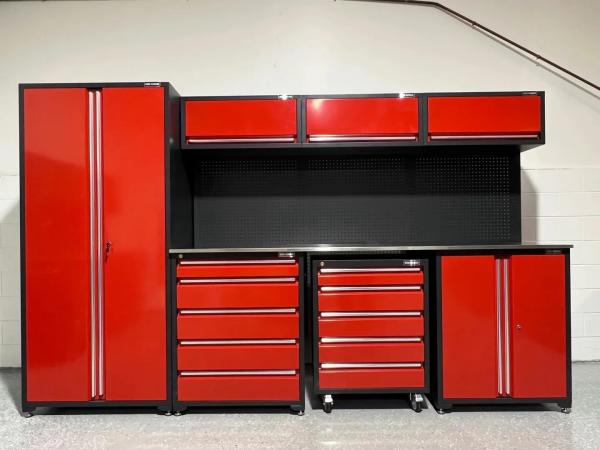 Nieuwe productlancering van Red Tool Combination Cabinet: Innovative Design leidt de nieuwe industriële trend