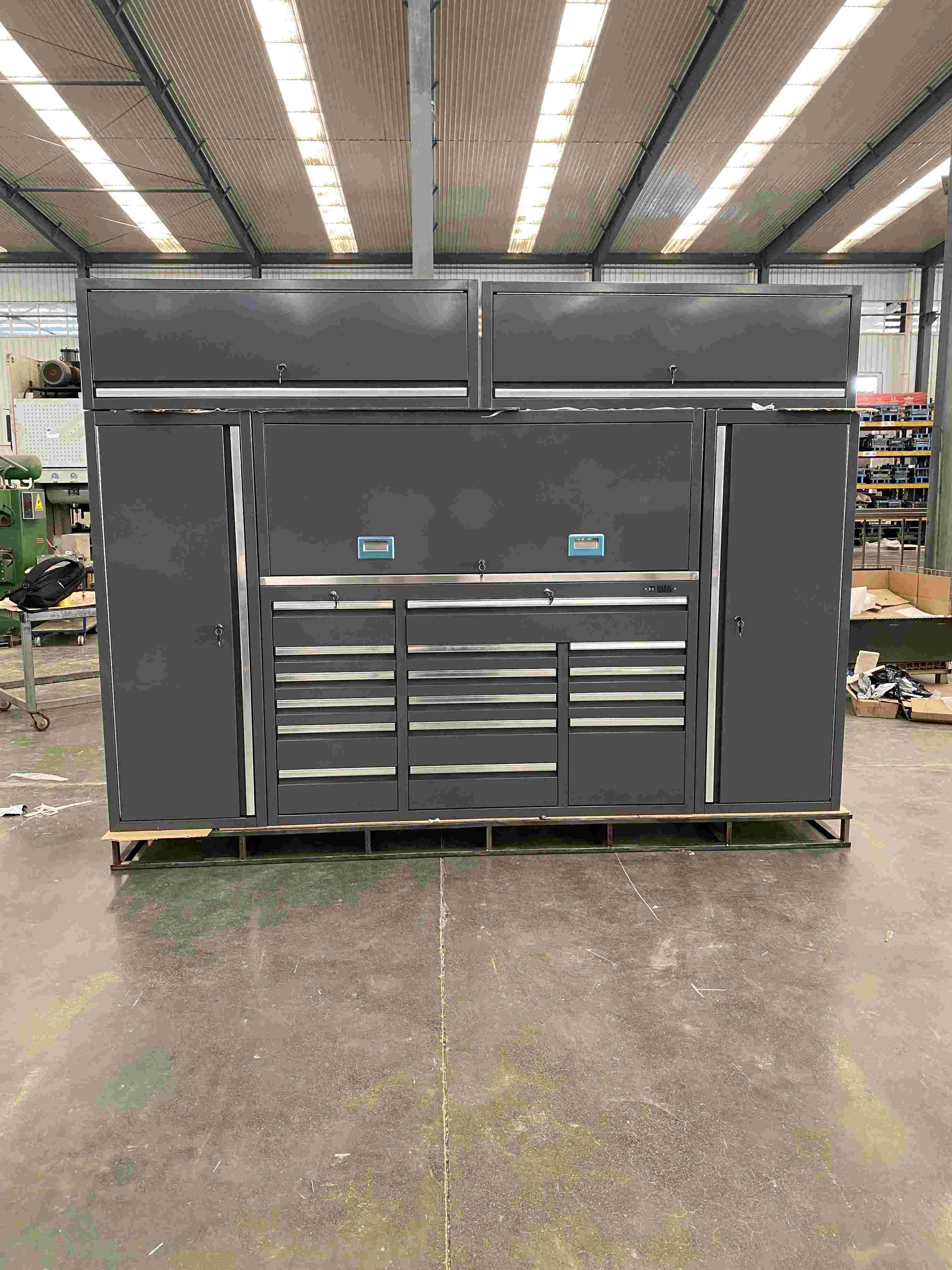 Waar zijn nieuwe ontwerpgaragekasten geschikt voor?
