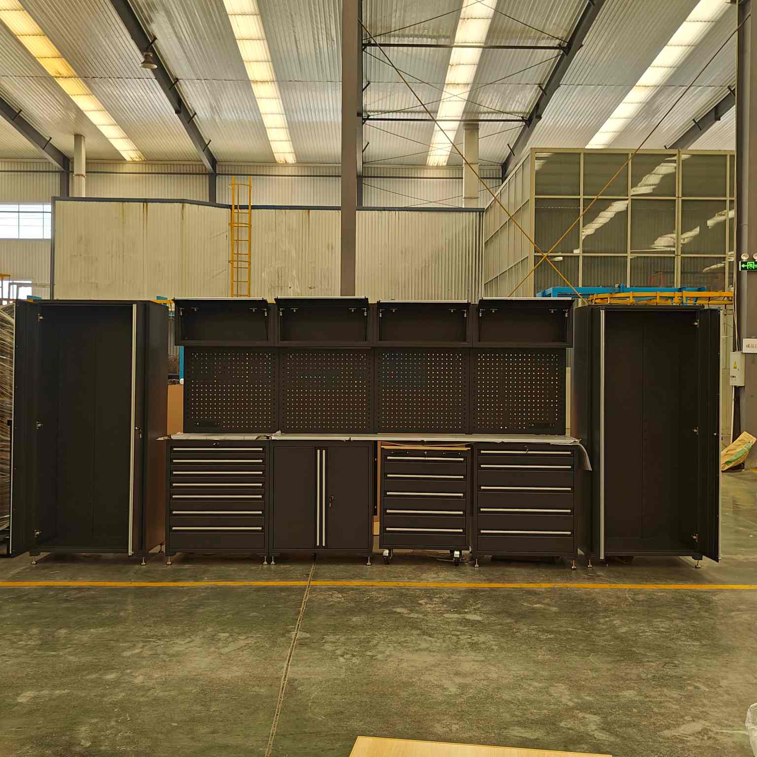 Koud opgerolde stalen garagekast set