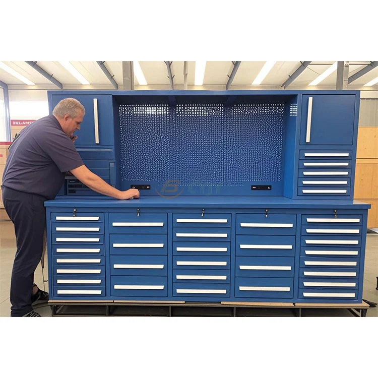 Garagekast werkbank