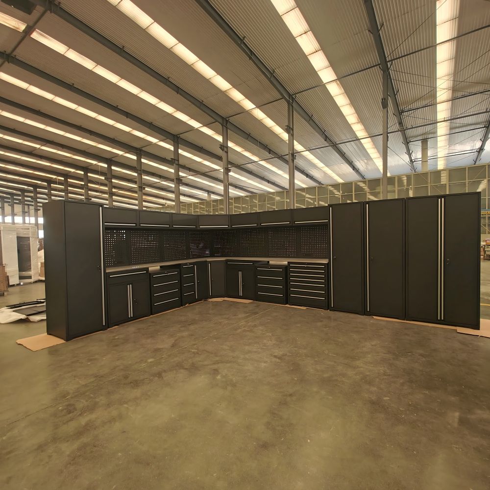 Grote metalen combinatie gereedschapskast
