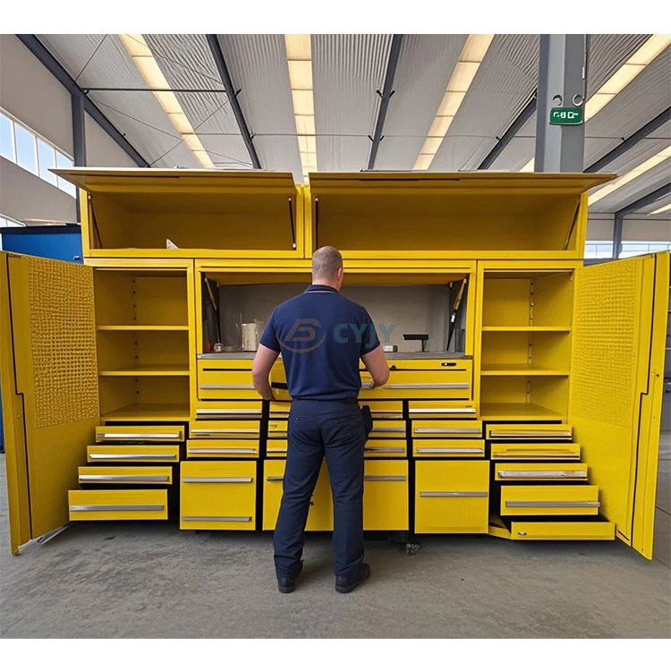 Opslagruimte garagekasten