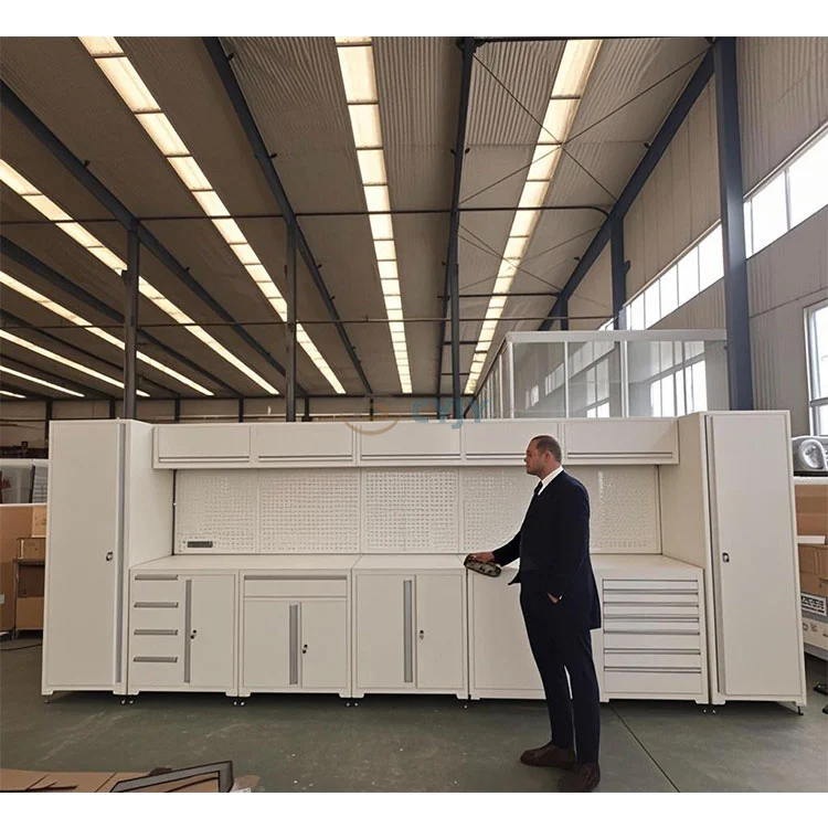 Workshop stalen garagekastcombinatie